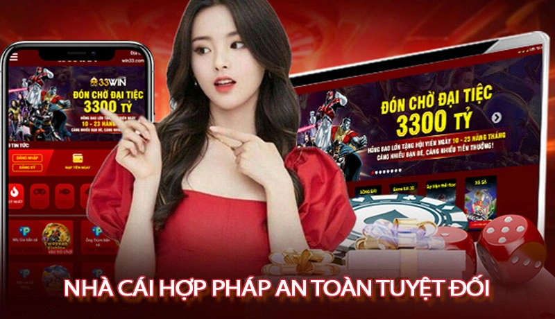 Nhà cái hợp pháp, đảm bảo an toàn tuyệt đối trong khu vực châu Á
