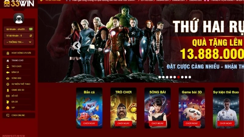 Thông tin 33win lừa đảo có phải sự thật khiến người chơi ngỡ ngàng