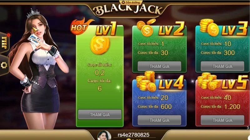 Giới thiệu game đánh bài casino đình đám blackjack