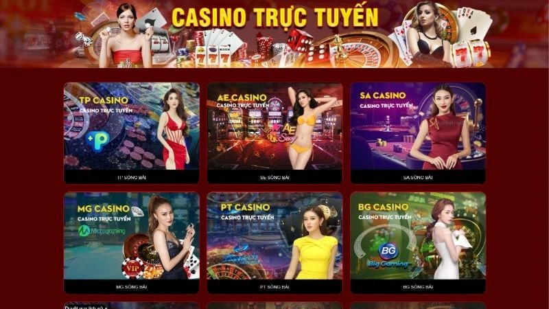 Khám phá tổng quan về sảnh casino 33win