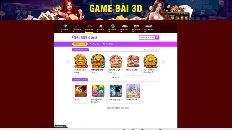 Đôi nét về sảnh game bài 33win