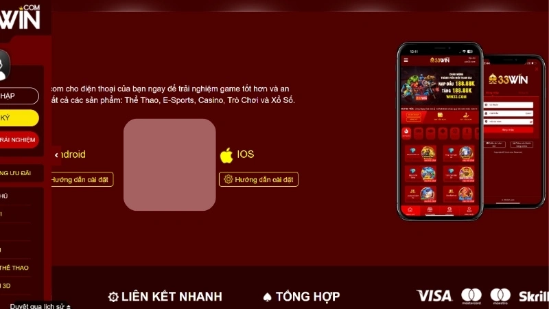 Hướng dẫn tải app 33win cho thiết bị iOS