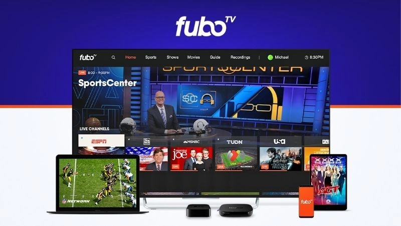 FuboTV là nền tảng uy tín để bạn truy cập xem trực tiếp bóng đá