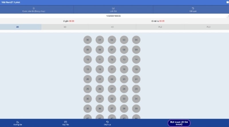 Trang lô đề online 33win lưu trữ đầy đủ thông tin vé cược